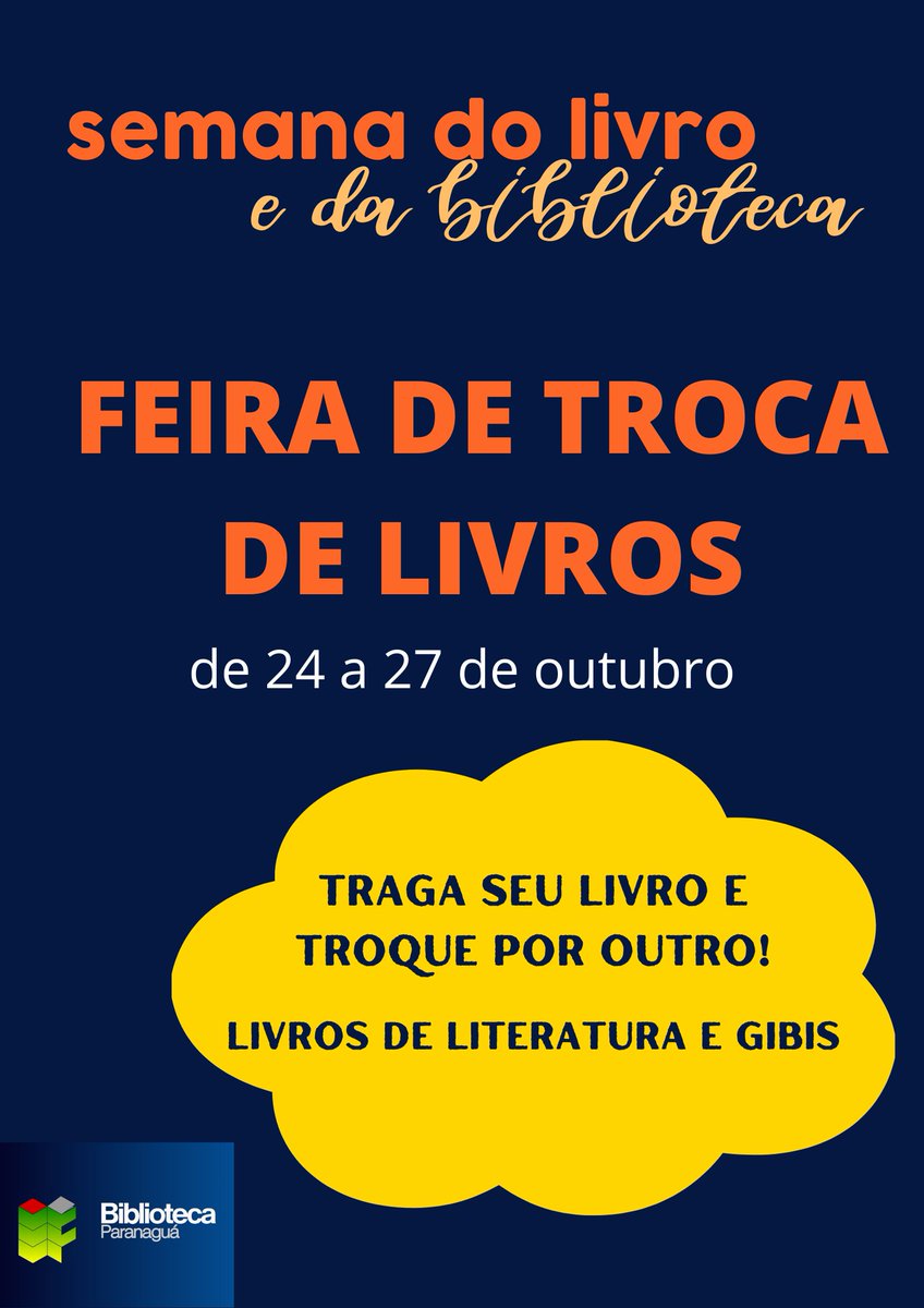 Biblioteca_Paranaguá (@biblioteca_pgua) on Twitter photo 