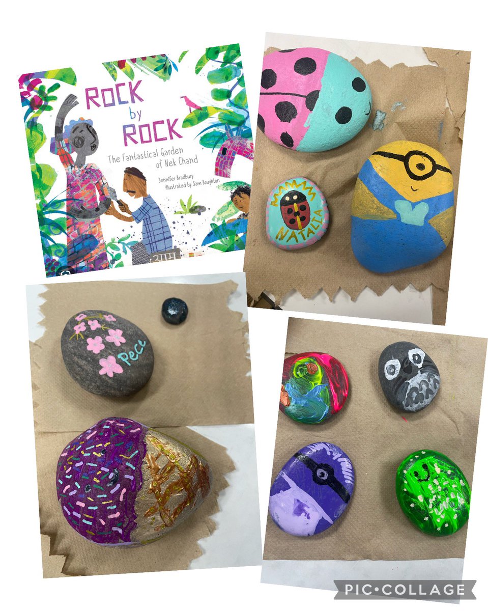 EKIS_LIBRARY's tweet photo. @EastwoodKnolls Book Club channel their inner Nek Chand. Amazing job readers, you rock!!! @YISDLibServices #bluebonnetbooks https://t.co/HazC518rgl