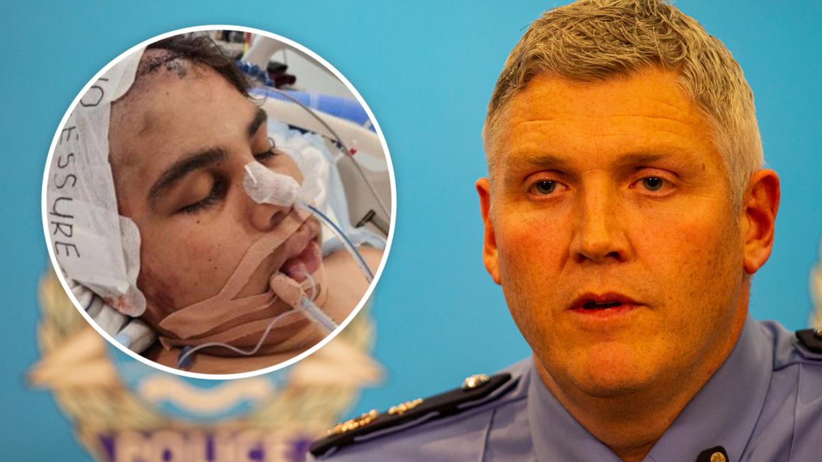 westaustralian's tweet image. Police Commissioner Col Blanch says the tragic death of 15-year-old Cassius Turvey could be a case of him being in the ‘wrong place, wrong time’. bit.ly/3FcgnF0