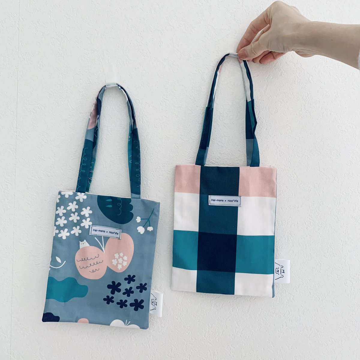 「happy  bagは日本ヴォーグ社秋の手づくり市と京都ハンドメイドマルシェに5」|Halのイラスト