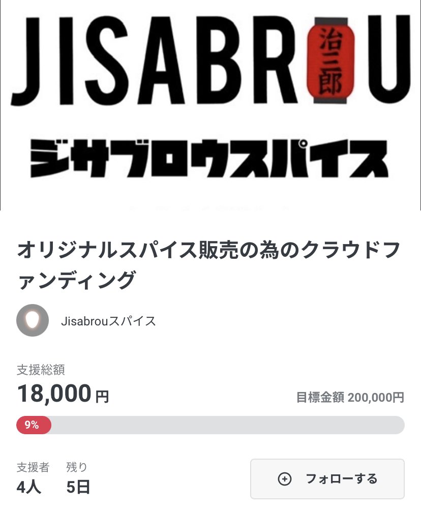 jisabrou1's tweet photo. クラウドファンディングが残り5日

サポートしてくれた人には感謝です🙇‍♂️

でもあと5日ある😊

いつも思う…

全てポジティブ

前向きにいきましょう😊

#クラウドファンディング
#crowdfundingproject 
#crowdfunding 
#crowdfundingcampaign 
#クラウドファンディング https://t.co/qzzvldjsfS