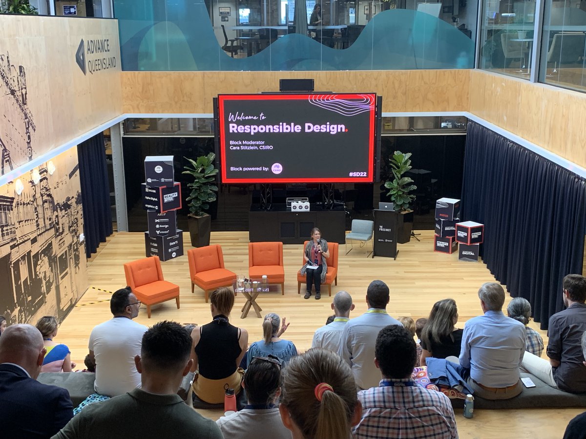 HeatherSmithAU's tweet photo. Yes. Indeed. Those orange chairs look responsibly designed.

Remember when SteveBaxter bought giant keg chairs from SharkTank pitcher for @RiverCityLabs 😆

#somethingfest #SomethingDigital #SD22 https://t.co/vMBRHMHMfr