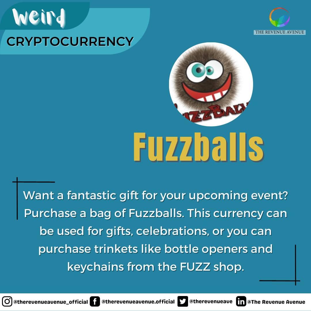 RevenueAvenue_'s tweet photo. A cryptocurrency is called FuzzBalls (FUZZ). Through the process of mining, users can produce FUZZ. 

The current supply of FuzzBalls is 4,829,945.

#TheRevenueAvenue #TRA #Crypto #Cryptocurrency #WeirdCrypto #FuzzBalls https://t.co/tVpQeKb4qs