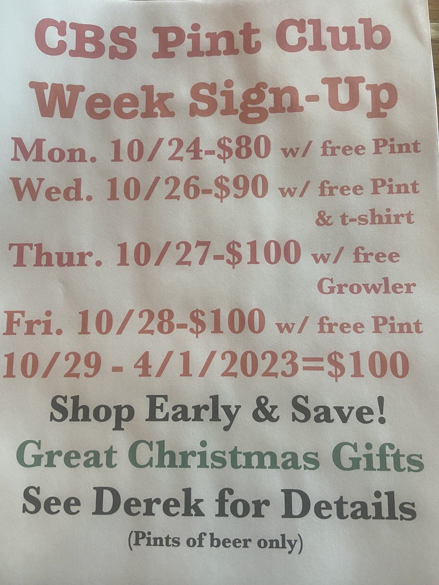 CareyBrewing's tweet photo. Taproom opens Wednesday at 3:00.
We have another great week on tap at the brewery. Please make plans to visit us with many of our varied events! #drinklocal #drinkbeergrownandmadehere #ohiocraftbeer https://t.co/51Yt7u9c2C