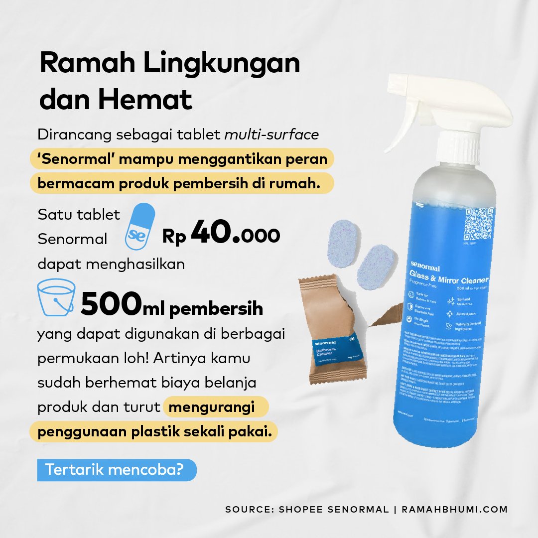 dreamers_lab's tweet photo. Diawali dari kekhawatiran akan keluarga dan lingkungan, 'Senormal' yang dicetuskan Devi Yolanda dapat dinikmati banyak orang &amp; bantu jaga lingkungan!

Menurutmu, selain Devi Yolanda, siapa sosok atau business owner lain yang tak kalah inspiratif? Share di kolom balasan! https://t.co/7rhjebDwr6