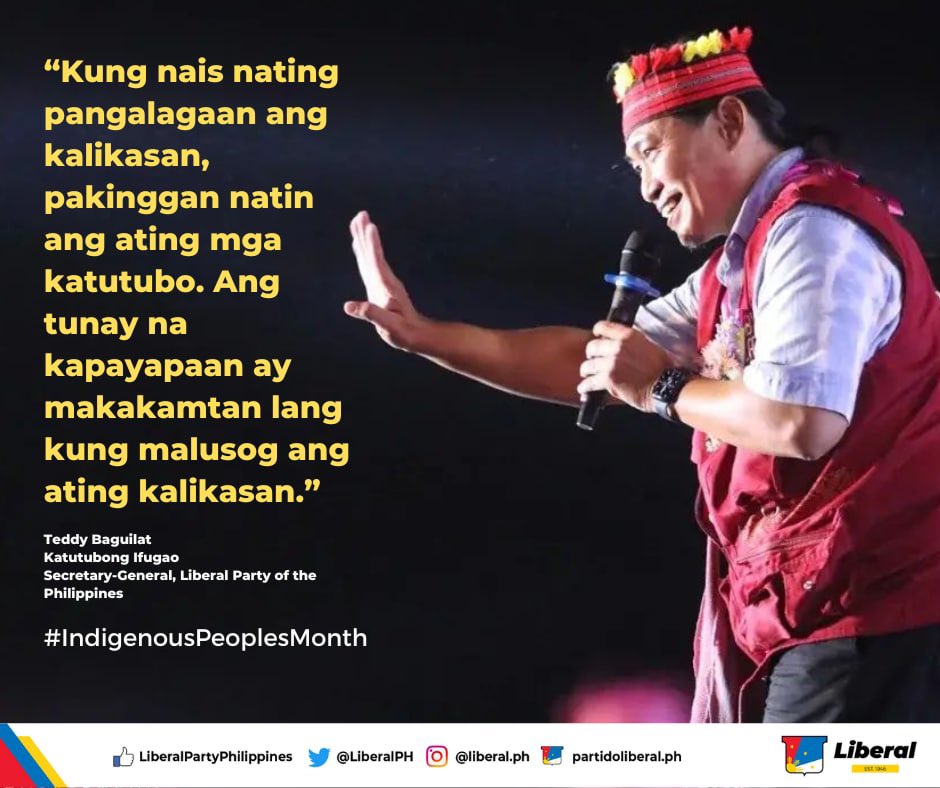 Mensahe sa mga Kababayan natin. #HappyIndigenousPeoplesMonth2022