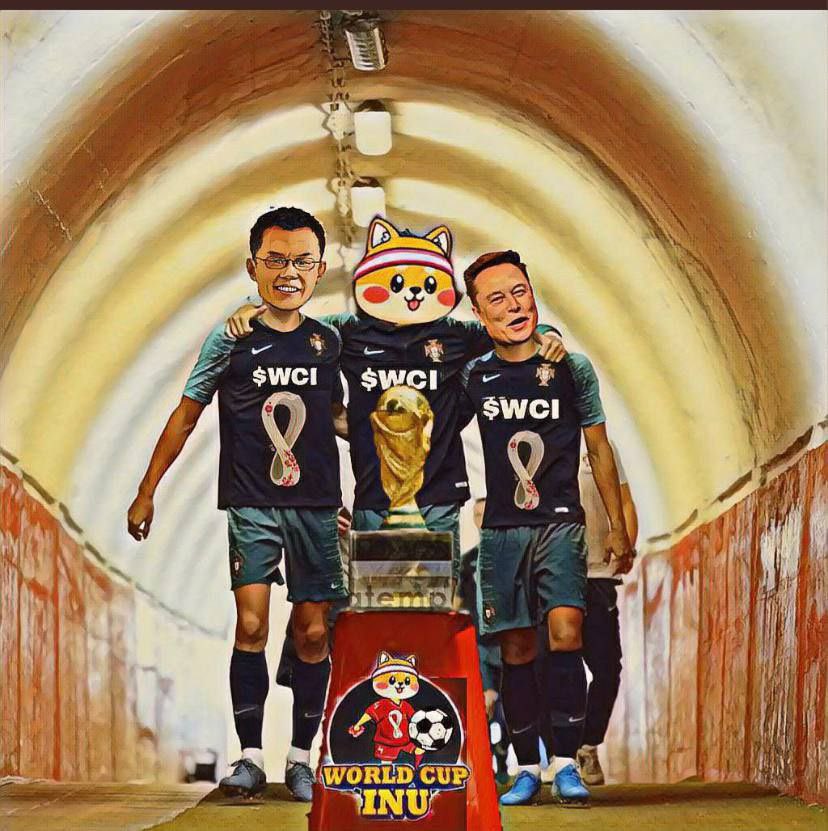 Blokwhale's tweet photo. @1goonrich $WCI World Cup Narrative is as Big as it gets! π ~26 days away and preparing for an epic run. @cz_binance @elonmusk #WorldcupQatar2022 #worldcupinueth #WorldCup2022 #worldcupinu #WorldCupInuToken https://t.co/eCdUl38shv