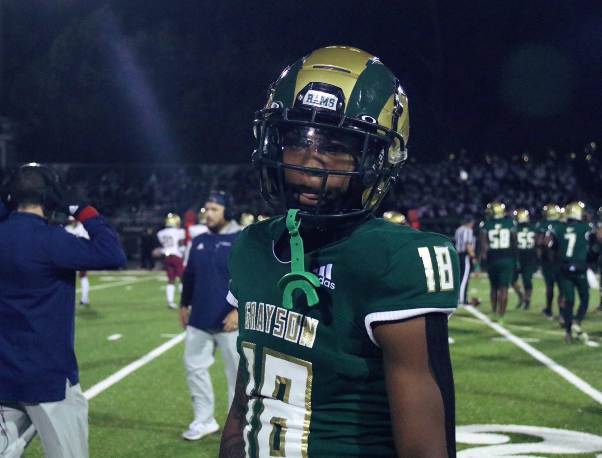 Just in: 4⭐️ #LSU commit @jojostonejr transferred from Grayson ➡️ @RecruitLangston. Stone made a bonafide move & will be eligible to finish the season at LH. He told #Team11 he moved for family reasons. He has 17 catches for 289 yds & 5 TDs in 8 games. Good luck at LH, Jojo!