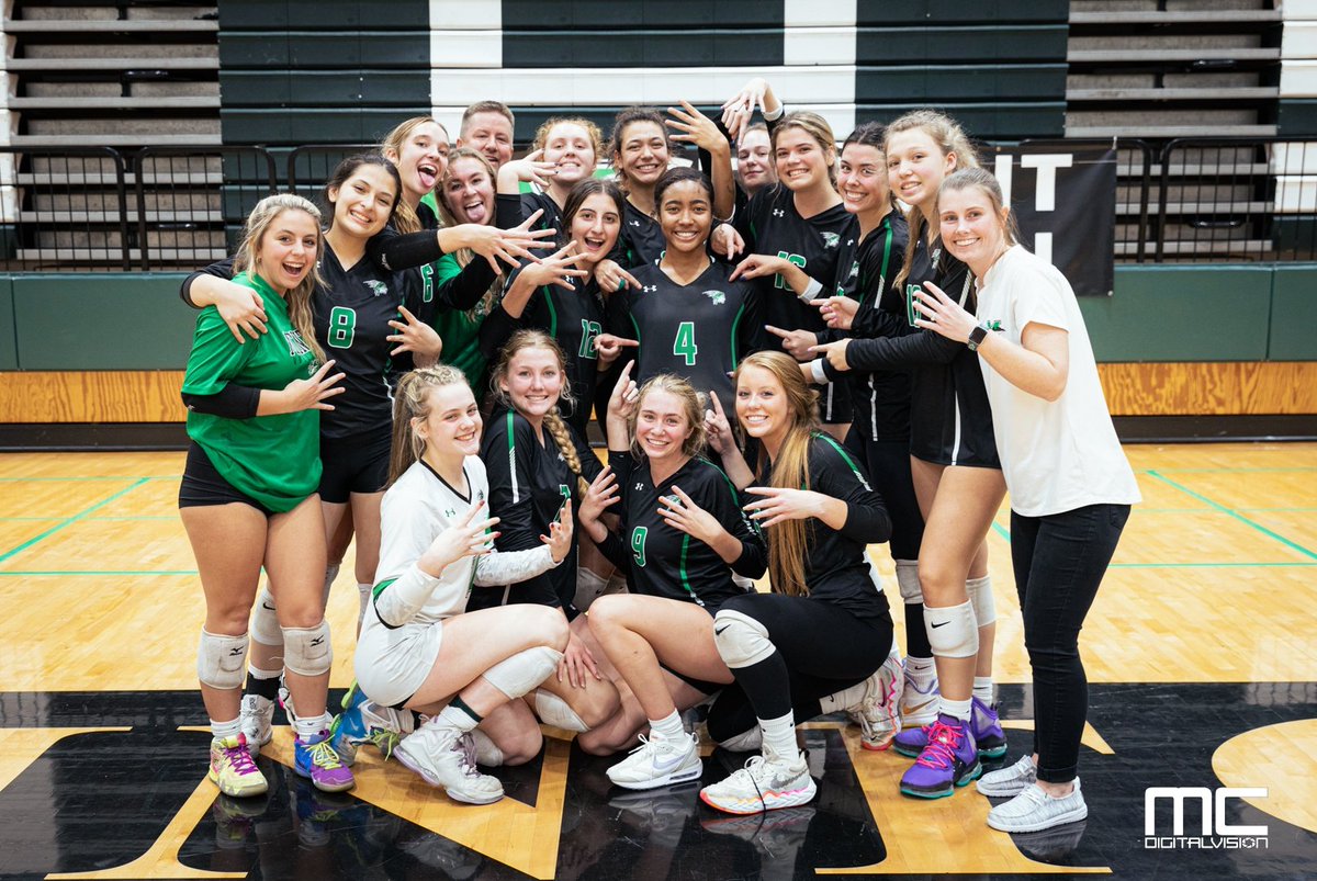 McIntoshVolley's tweet photo. We are on our way to the Final Four.  We will play GAC on Saturday at home, time TBD. https://t.co/Nn6LJb3NRh