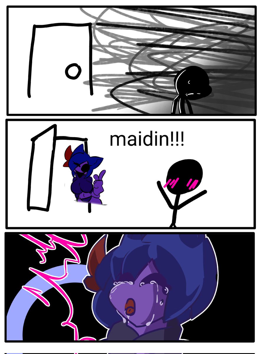 EOSFTWIT's tweet photo. Bueno creo que en su momento dije que no me gustaba este meme pero creo que ya era hora de unirme a la moda, total
Quería dibujar al personajes maidin de @Kiradrast 
Pd: no encontré el meme original xd https://t.co/edXH3uoa3F