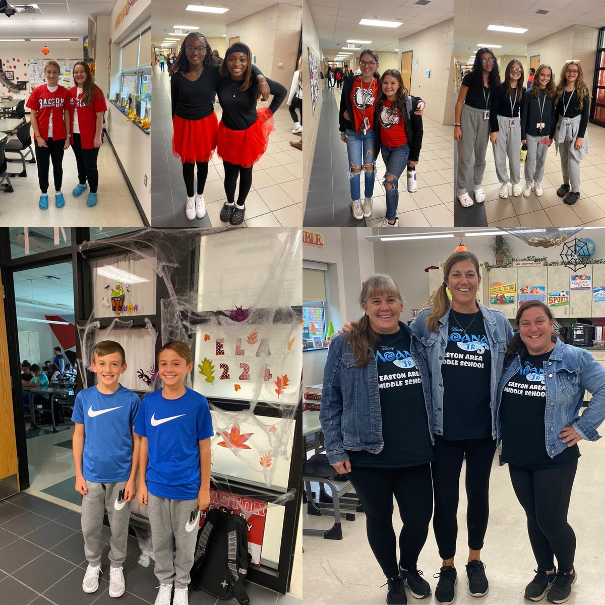 Red Ribbon Week- Day 2 “Friends don’t let Friends do drugs” #team7B #roverpride <a href="/PrincipalEAMS/">EAMS 6-8 Principal</a>