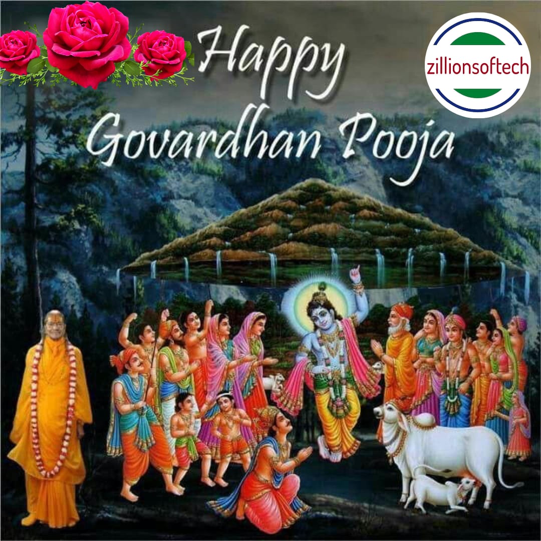 zillionsoftech's tweet photo. Govardhan Puja, also known as Annakut or Annakoot, is a Hindu festival in which devotees worship Govardhan Hill and prepare and offer a large variety of vegetarian food to Krishna as a mark of gratitude.
#govardhanpuja #govardhan #govardhanecovillage #happygoverdhanpuja https://t.co/qlVq0X1F6f