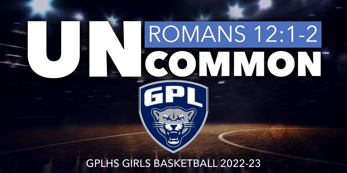 GoPanthersGBB's tweet photo. Looking forward to building our season on this theme! Go Panthers! https://t.co/ezRvNb2tX8