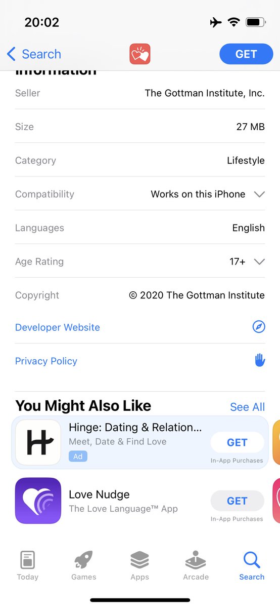 BasicAppleGuy's tweet photo. These App Store ads are something…

Reading? You might also like: Adult Video Chat
In Therapy for Addictions? You might also like: Gambling
Streaming Disney? You might also like: California Psychics
Improving your Marriage? You might also like: Hinge Dating https://t.co/lMlgHT0AgK