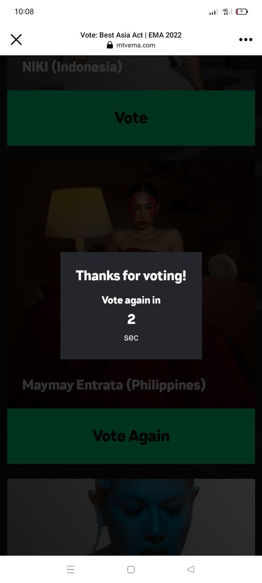 MAYWARDIsabela2's tweet photo. Voting #MaymayEntrata  paulit ulit pala sya https://t.co/AT0FStCzy4