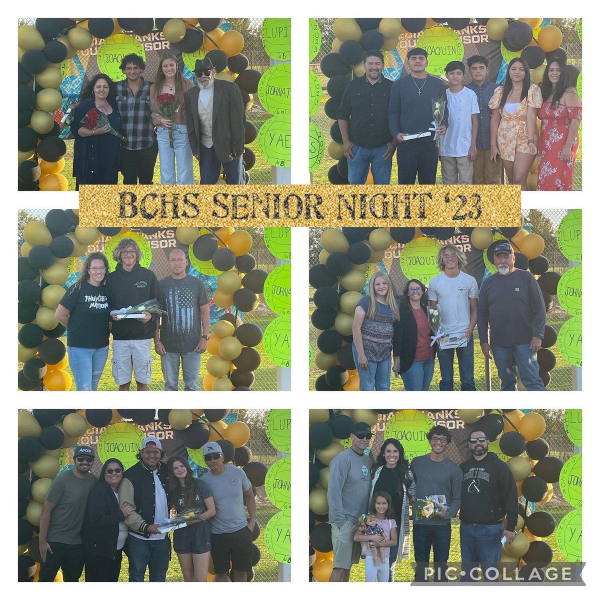 What a great Senior Night for our Water Polo seniors! Thank you for your hard work and dedication to the program! ⚡️🎓🎉 #BuhachPride