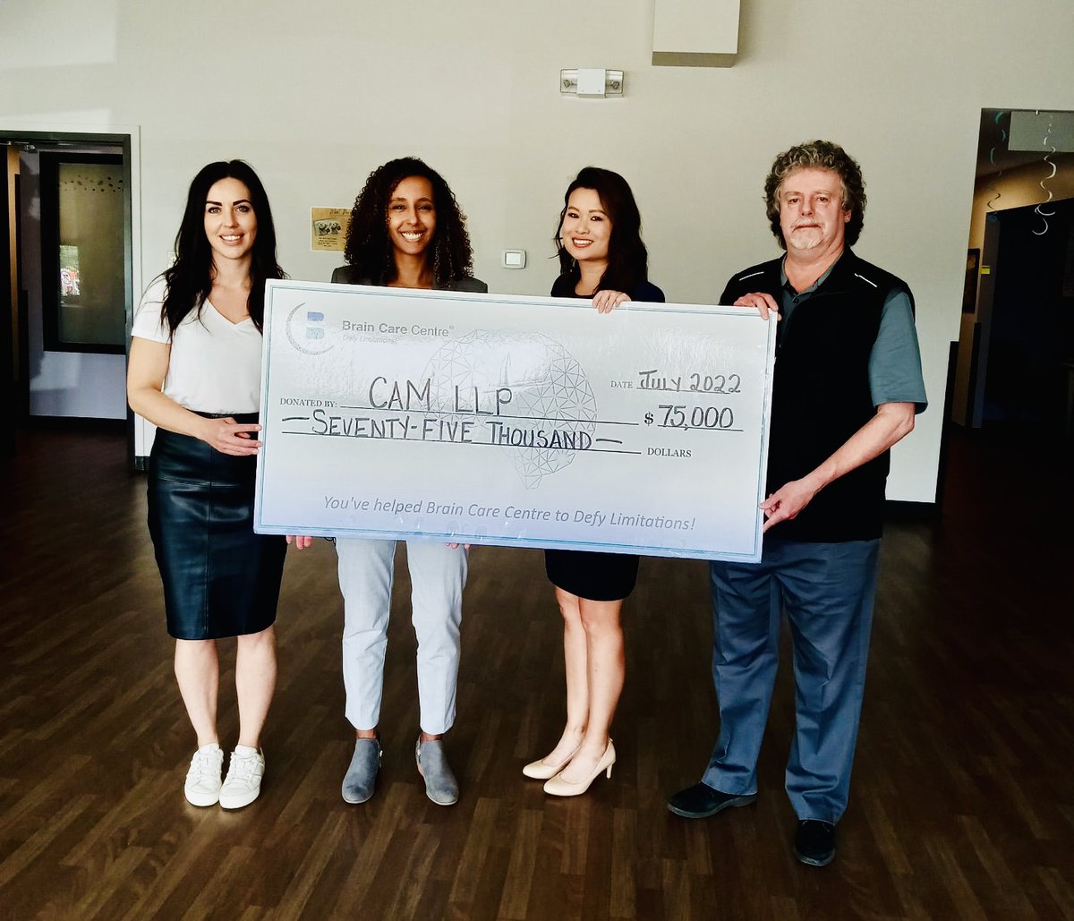 BrainCareAB's tweet photo. We'd like to thank the lead matching donors for the Campaign for Brain Care Centre’s Concussion Program, @CAMLLP, and the Stollery Charitable Foundation! #DefyLimitations #concussioncare https://t.co/34N6gXaS2v