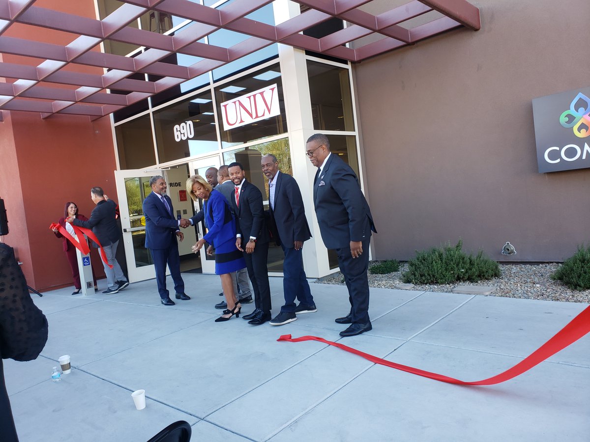 TwoGirlsConsult's tweet photo. Las Vegas hosts 42 million visitors per year. It was an inspiring morning learning more about the $3.9 million EDA grant and $2.1 million allocated to UNLV at the ribbon cutting for the Cultural Tourism Incubator at Nevada Partners, located in the Historic Westside. https://t.co/im4RvrnMgN