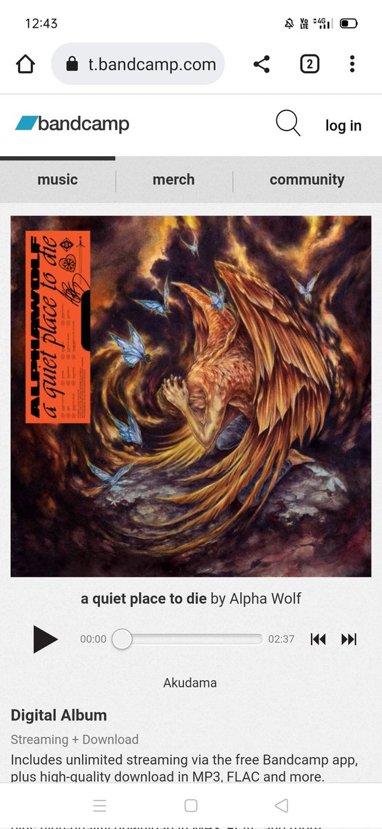 David Klement (a.k.a. Dave Metal) (@davidklement2) on Twitter photo SUPPORT YOUR LOCAL BANDS!
Band: Alpha Wolf
Origin: Melbourne, Victoria, Australia 🇦🇺
Album: A Quiet Place To Die
Released: 2020
<a href="/AlphaWolfCVLT/">ALPHA WOLF CVLT</a> SUPPORT YOUR LOCAL BANDS!
Band: Alpha Wolf
Origin: Melbourne, Victoria, Australia 🇦🇺
Album: A Quiet Place To Die
Released: 2020
<a href="/AlphaWolfCVLT/">ALPHA WOLF CVLT</a>