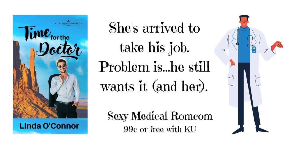 LindaOConnor98's tweet photo. *¨*#99c #Romcom *¨*
He needs to make time for the doctor!
Time for the Doctor
https://t.co/XXNAyg78Z0
#medical #smalltown #CopperMills #KU #RomanceSG https://t.co/whVxw2kZgl