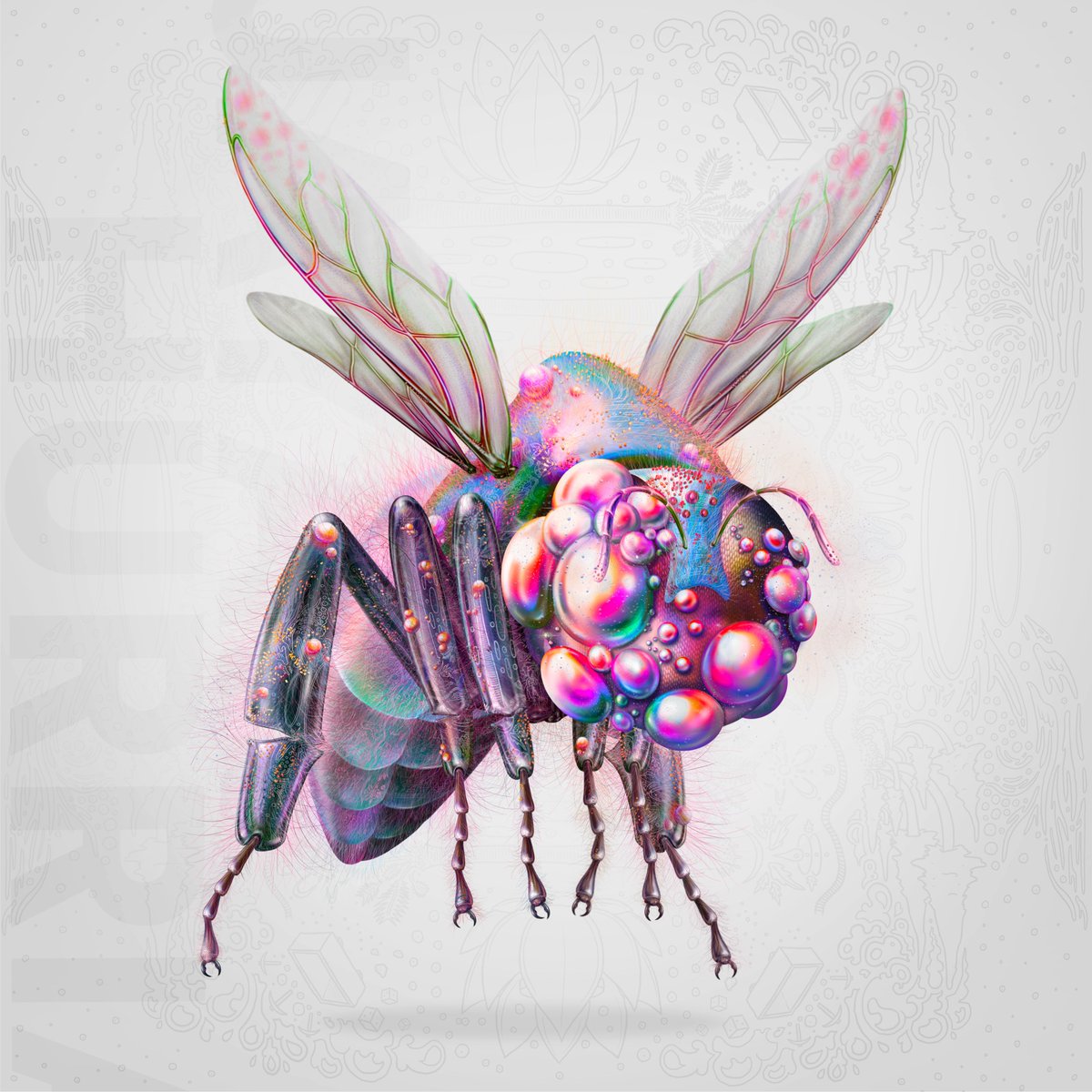 swarms_ai's tweet photo. 𝗛𝘂𝗿𝗿𝗶𝗮 𝗧𝗵𝗲 𝗦𝗲𝗲𝗸𝗲𝗿
Exodus Ajayan Drone

Hurria fertilizes the fields and brings new forms of life to Swarms. He allows the Ajayan Mycelium to spread within the colonies as he diffuses spores from his antennae.

🟣🔵

https://t.co/RQdcEsNtPv https://t.co/1hBOOCL3ry