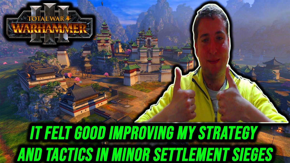 BroskyMighty's tweet photo. I'm Getting Better At Minor Settlement Battles Despite Having Uneven Odd... https://t.co/rxSWawEfJr via @YouTube 

It didn't take long for me to get a bit better in minor settlement battles.

#TotalWarWARHAMMERIII #MightyBrosky #TotalWarWARHAMMERIIIhighlights #gameplay https://t.co/hwVDlolRD5