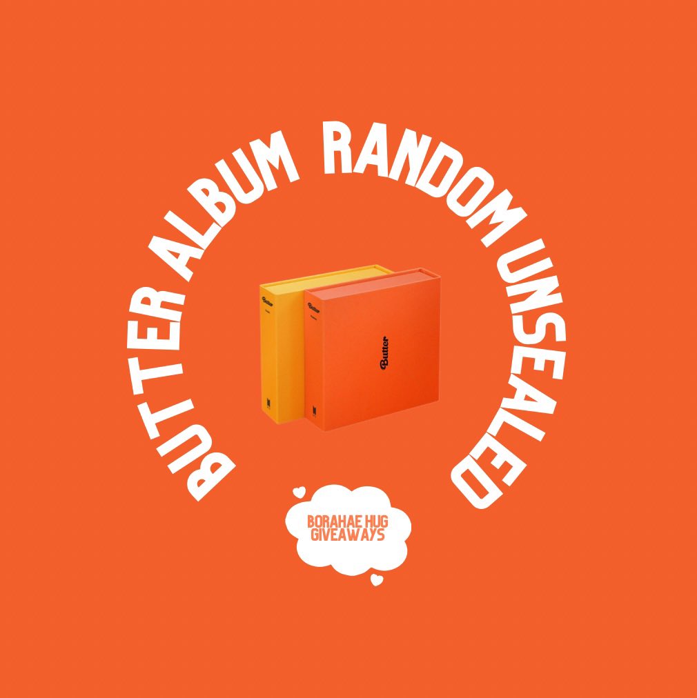 borahaehug's tweet photo. ♡ FLASH GA: BUTTER
— one winner | ww

›  rt + like
›  ends in 12 hrs
›  followers only https://t.co/XHXlmkeH3H