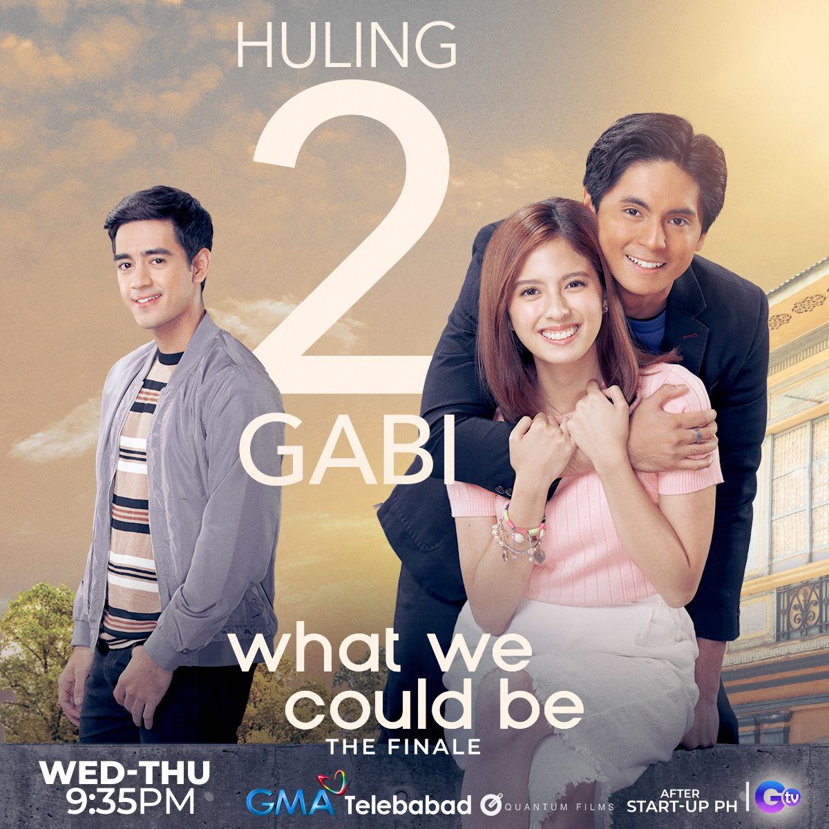 _WhatWeCouldBe's tweet photo. May naghihintay kayang happy ending para sa kanila? Don't miss the LAST 2 NIGHTS of #WhatWeCouldBe! https://t.co/yHXMEtkrbW