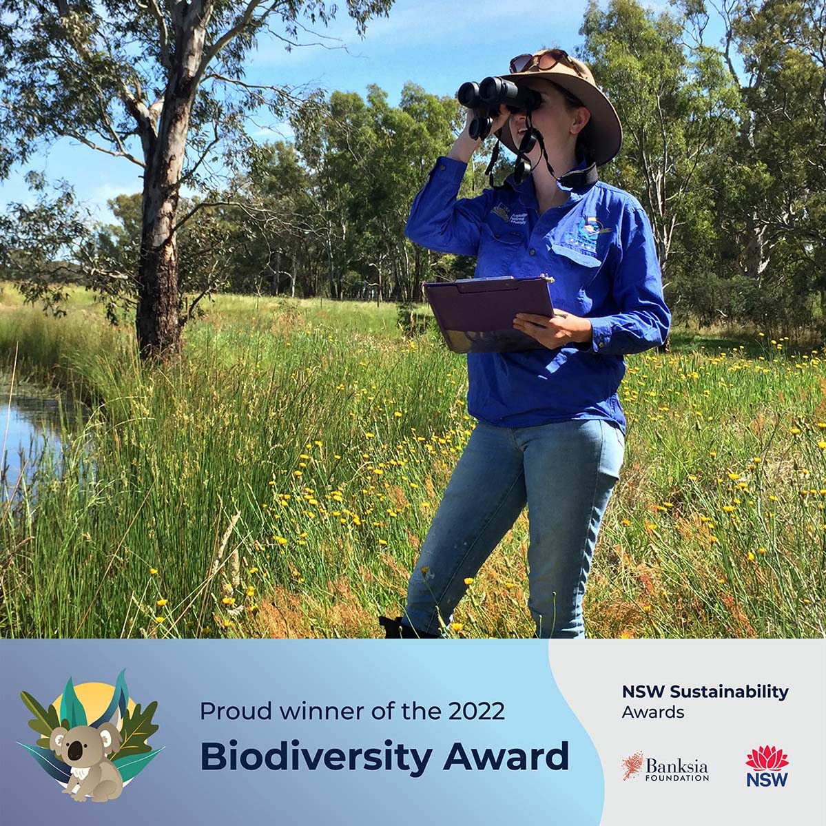We are delighted to announce that we are an Award Winner for the 2022 @BanksiaFdn Sustainability Awards! 🥇🦜 BirdCast, which helps farmers predict bird life in woodlands on their properties, was awarded the NSW Biodiversity Award. Congrats to all the projects involved this year!