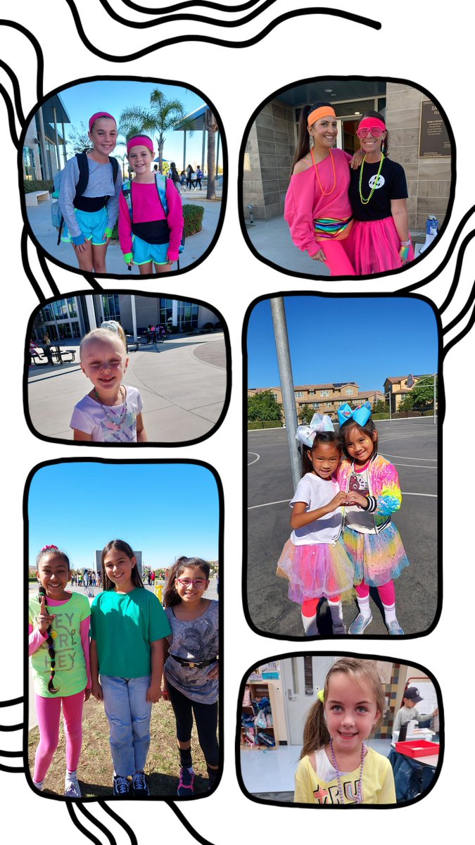 MuraokaCVESD's tweet photo. Day 2 of Red Ribbon Week! Momongas pledge to live a Bright Life without Drugs! 80s Spirit Day! https://t.co/zqbXq5KALX