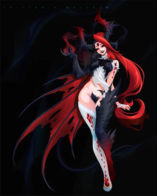 Illustration and design I did for  - I'm really happy with how she turned out  