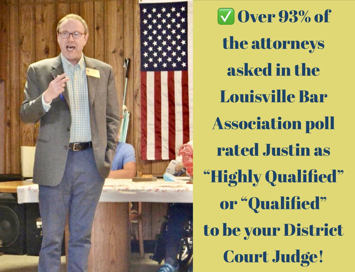justin4judge's tweet image. The numbers are in!

Vote Justin on November 8th!

#brownfordistrictjudge