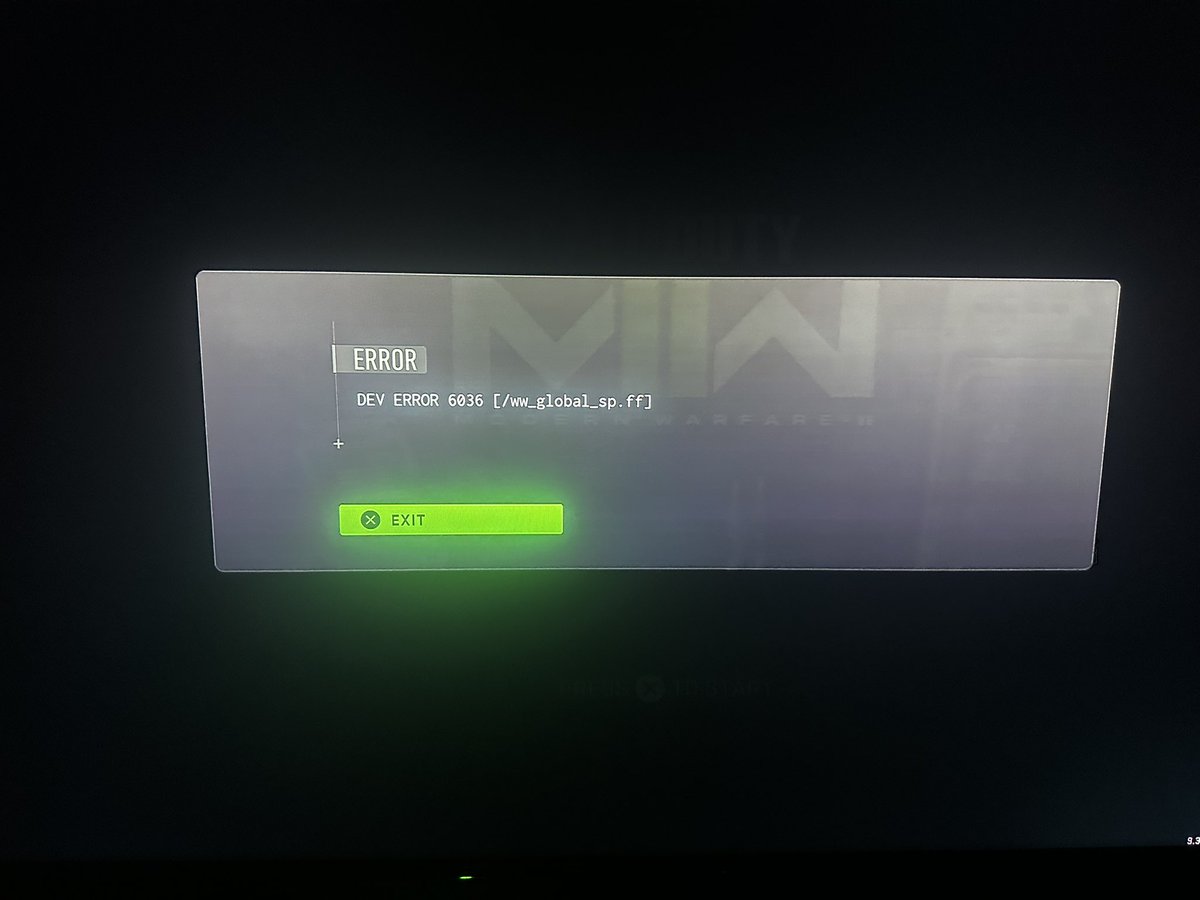 DMexicanBatman's tweet photo. #CallofDuty new update broke the game. Can’t play campaign https://t.co/BRFV08FgKu