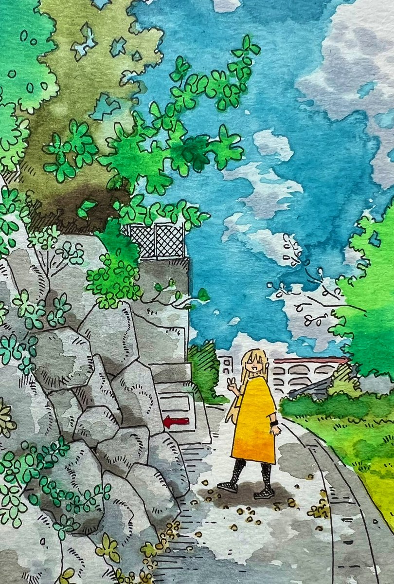 「」|吉田覚のイラスト