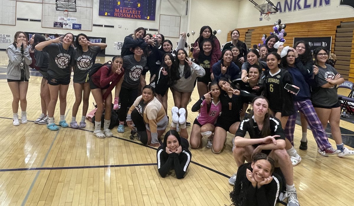 klopez_EDHS's tweet photo. One final picture of our lady Aztec volleyball program. I know this season was full of lots of challenges and  adversity and you ladies persevered. We are all so proud of you! Let’s get ready for next year! 🏐❤️💛🖤 @VolleyballEl @Coach1Martinez @EDAztecs_HS @pwalker_10 https://t.co/ysAzT82lIx