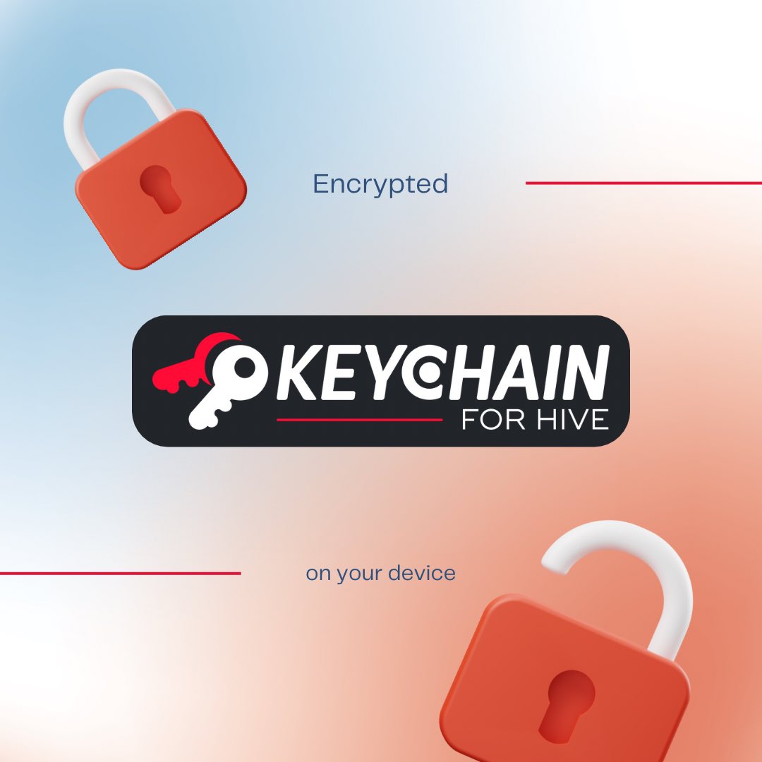 HiveKeychain's tweet photo. #Web3 should be trustless, don't share your PRIVATE KEYS!

With #HiveKeychain your keys are encrypted and stored only on your device. https://t.co/THzDaZ2PXL