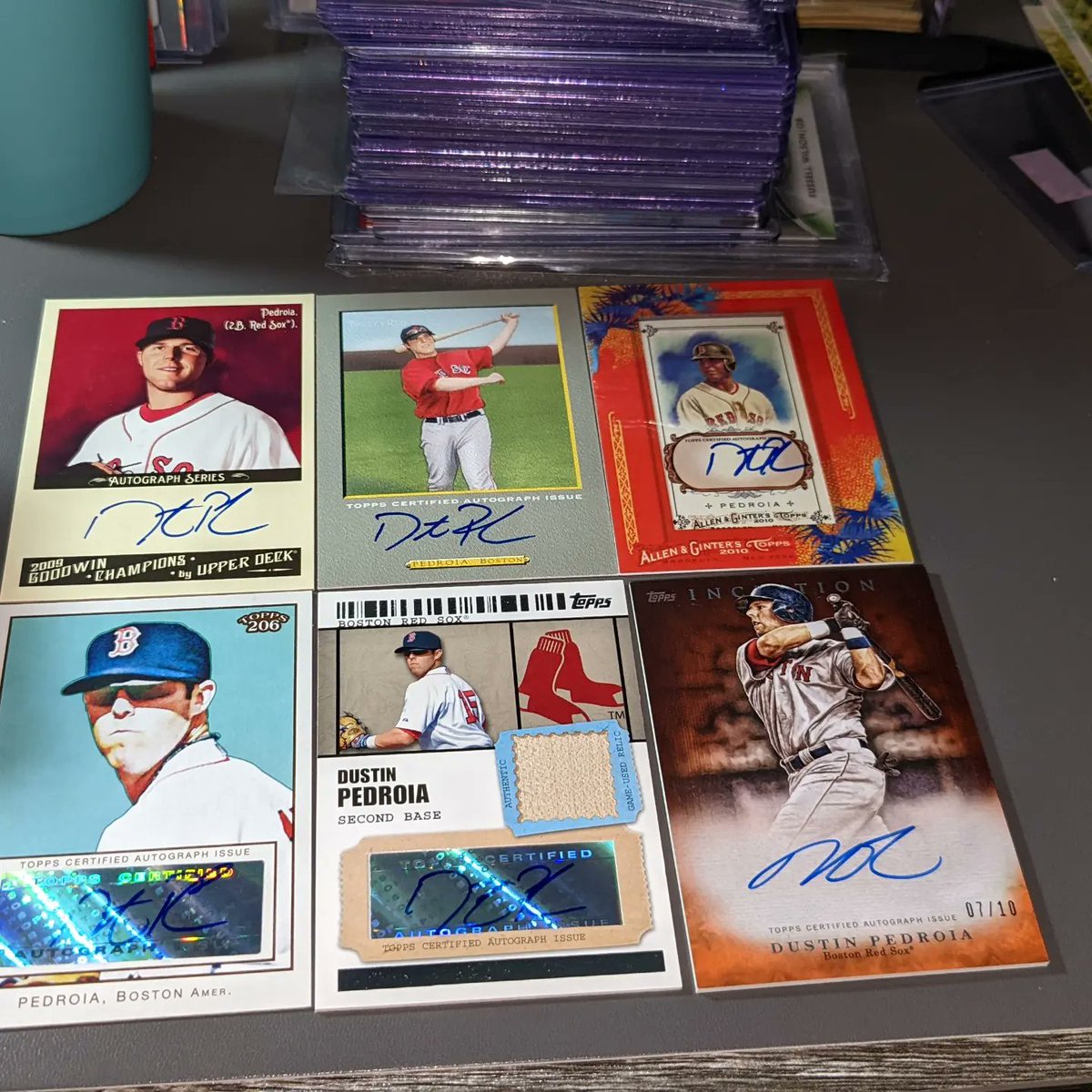 lanc_supcap3841's tweet photo. Some great stuff available lots of #d7stinpedroia #carlyastrzemski #bobbydoerr and more #bostonredsox @oriolesrise @Markhoyle4 @RALewis3 https://t.co/KtqfPmdtzH