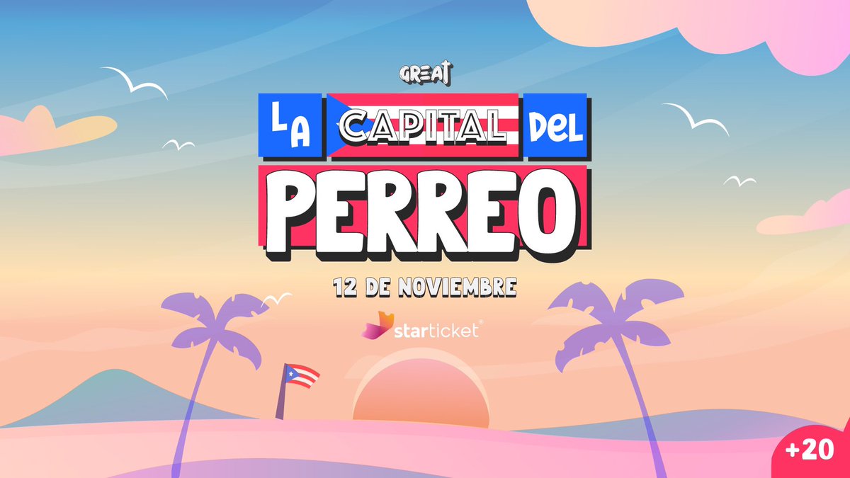 La escencia del Old San Juan Puerto Rico llega a Great Experience y transformamos una noche en la mejor previa tematica del concierto de uno de sus hijos... ¡Bad Bunny!

Dj Tocuma 
Dj Gee 
In Betwin 
Holy Funk

12/nov