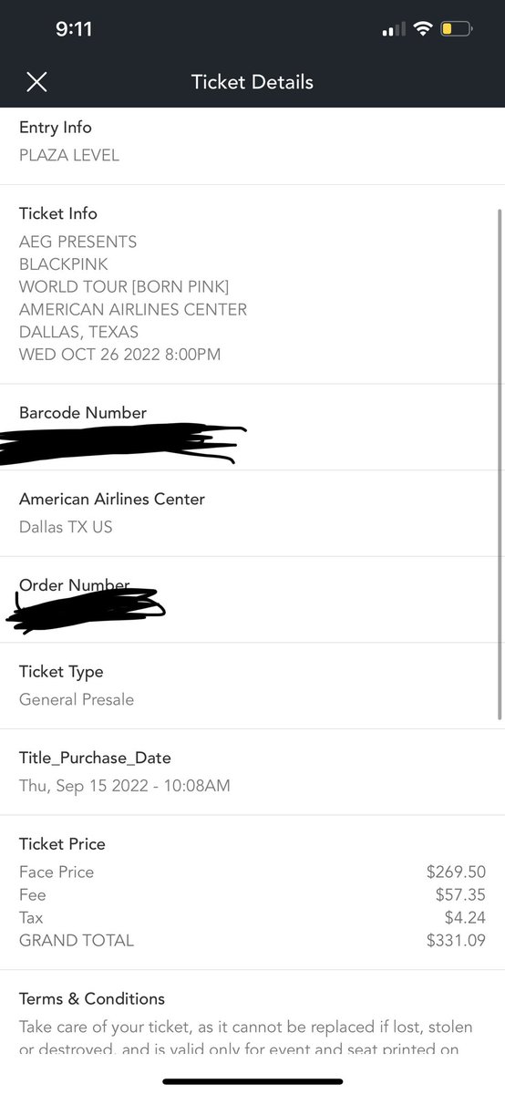 PJMlNLUV's tweet photo. SELLING BLACKPINK TICKETS FOR DALLAS OCT 26 FOR 300 EACH BUT WILLING TO GO DOWN TO 100 IF I CANT FIND SOMEONE #BLACKPINKWorldTour2022 #blackpinkdallas #BLACKPINKINDALLAS_DDAY #AmericanAirlinesCenter #blackpink #BLACKPINK_WORLDTOUR https://t.co/3ldGivo4mw