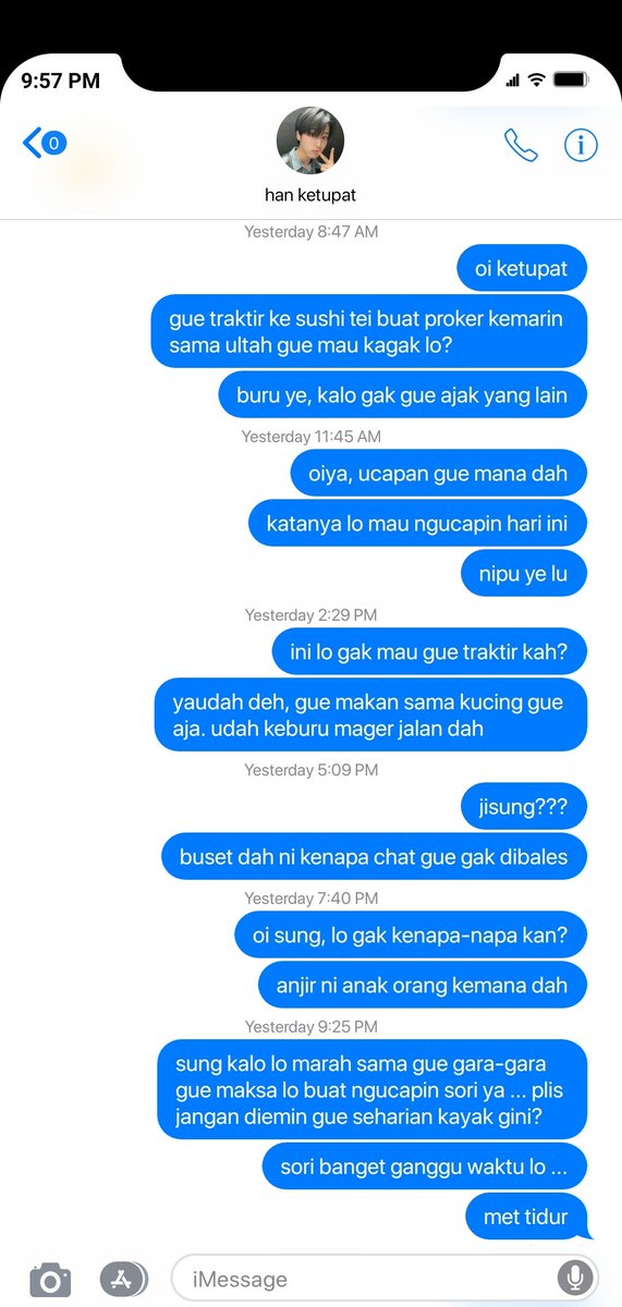 cakafiles's tweet photo. minsung two tweets au 

spesial ultah kakak :D https://t.co/TqQgUlyJwR