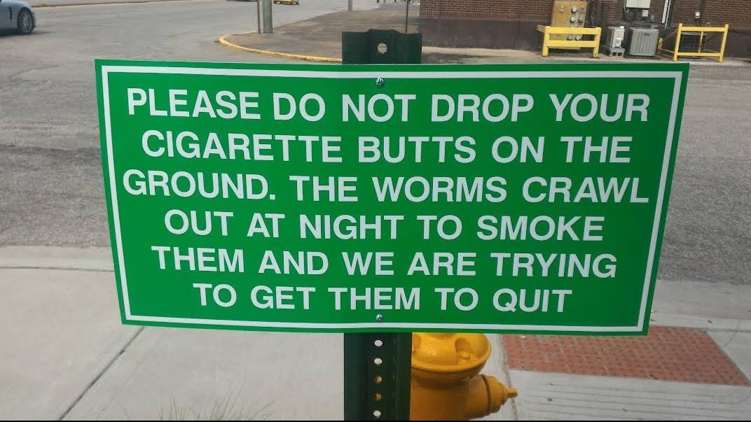 AmymAisme's tweet photo. #savetheworms #smokethefilters https://t.co/FVc5hJp7oe