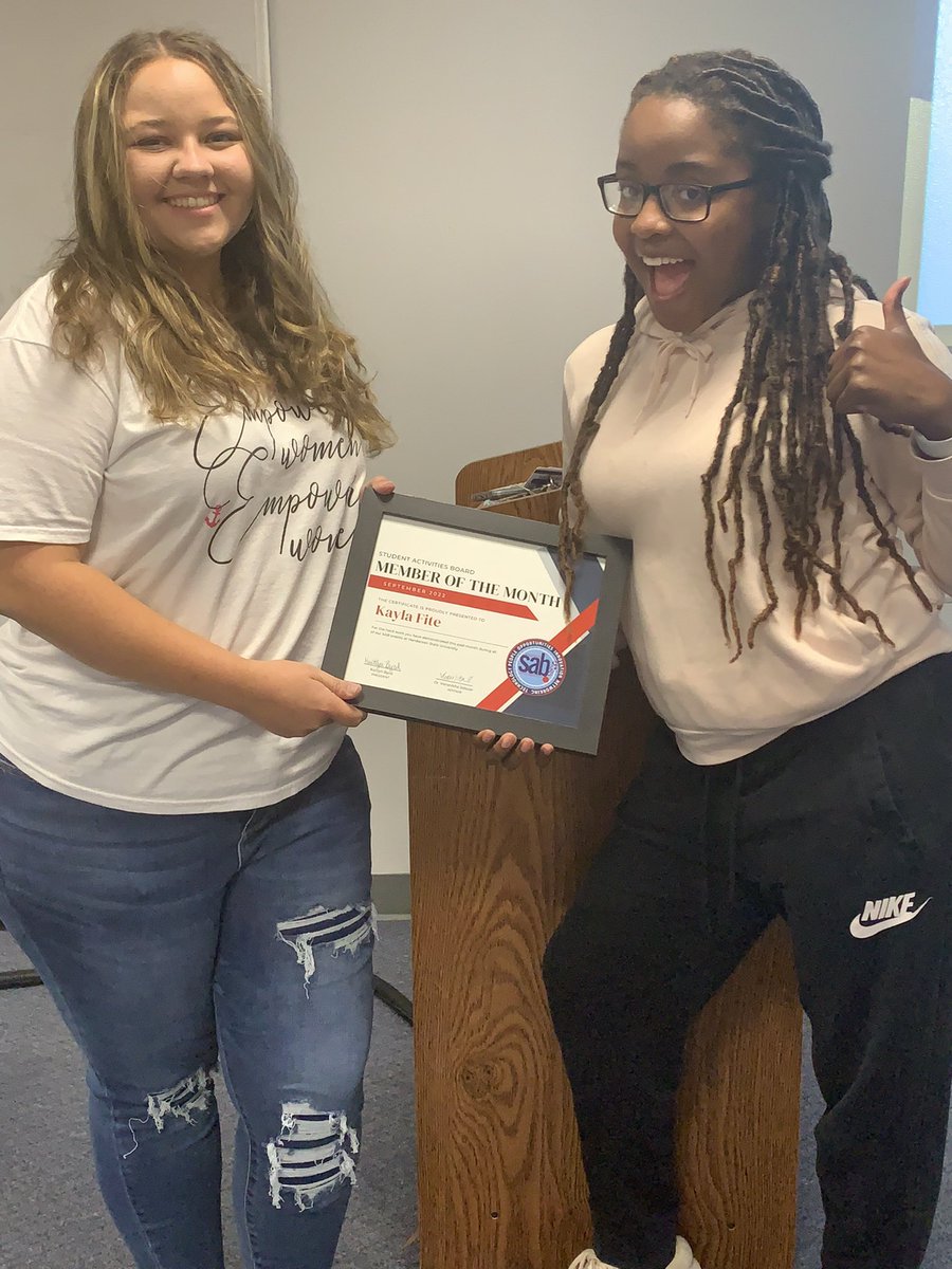 HSU_SAB's tweet photo. Congratulations to our THREE SAB members of the month. We couldn’t have done the programs we have done without your assistance. Keep up the good work!!
#LiveReddie #Reddie4WhatsNext https://t.co/fc68x1QV5T