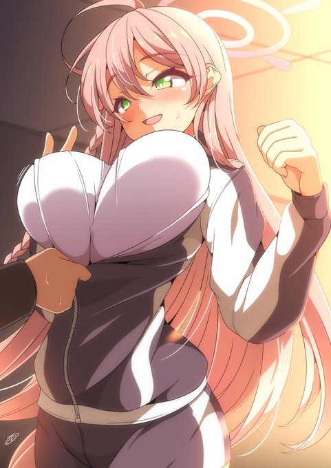 「先生、私の風紀も正して頂けますか?♡」
#ブルアカ 