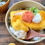 甘めの出汁のあんが美味しい〜。母が毎日食べたいと言ってくれた「あんかけだし巻き卵丼」