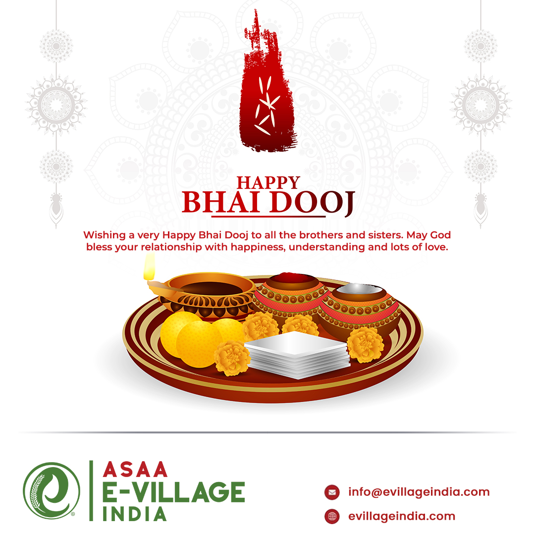 EVillageIndia's tweet photo. May this Bhai Dooj strengthen our bond more than ever and bring joy and prosperity. Best wishes for Bhai Dooj.

#happybhaidooj #happybhaidooj2022 #bhaidooj #bhaidooj2022 #happiness #festival #festivallife #auspicious #lights #gifts #festivaltime #evillage #evillageindia https://t.co/5UfHSP0cCa