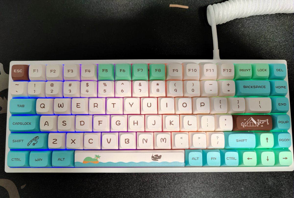 D_Up_Gaming's tweet photo. Animal Crossing keycaps set.
#KeyboardMods #AnimalCrossing https://t.co/a7IIQXKv8Y