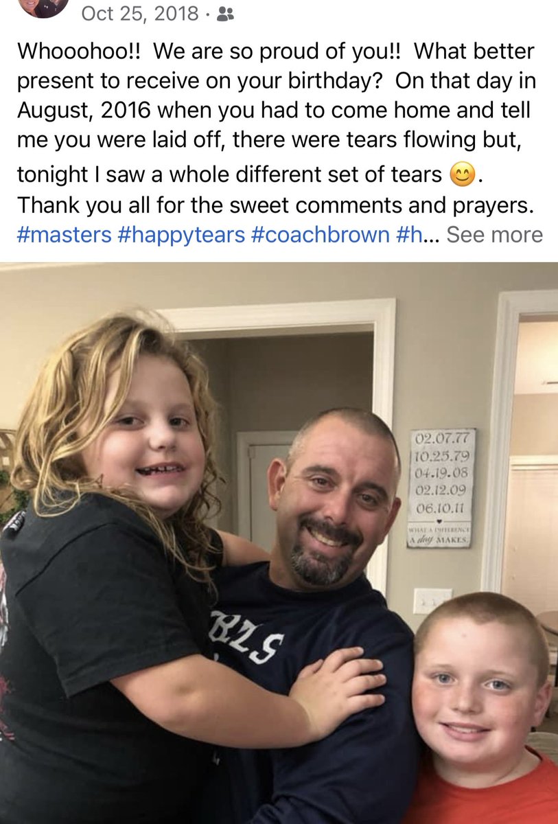 shellibrown2777's tweet photo. Looking back through our years of Facebook birthday posts, this has to be my favorite! Hard to believe this was just 4 short years ago, can’t wait to see what the next 4 birthdays bring! Happy Birthday Jeremy ❤️ @coachjeremyb https://t.co/o6Epbo4SWs
