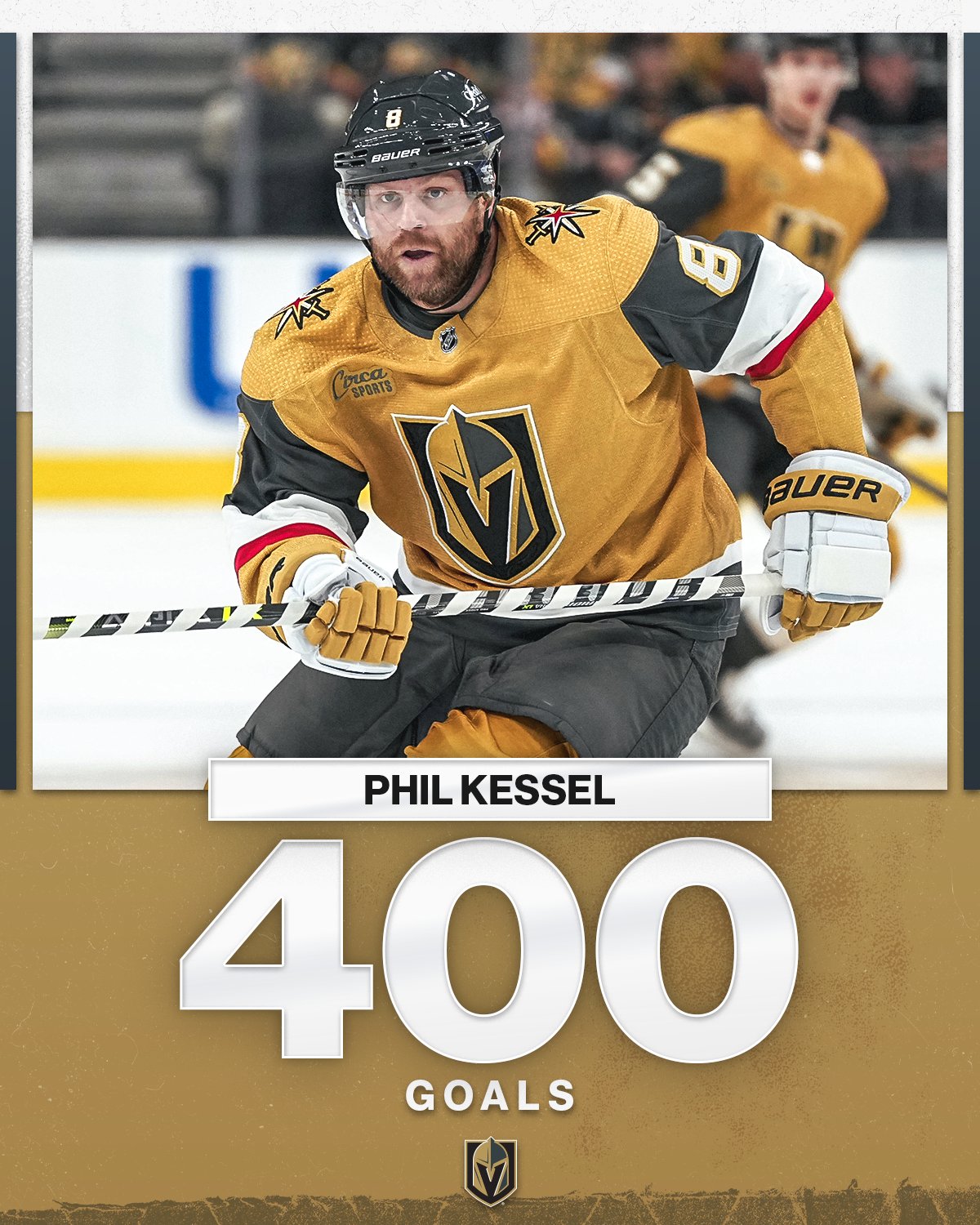 Vegas Golden Knights on X: THE PUCK IS DOWN AND PHIL KESSEL IS OFFICIALLY  THE IRONMAN OF THE NHL 😁 #VegasBorn