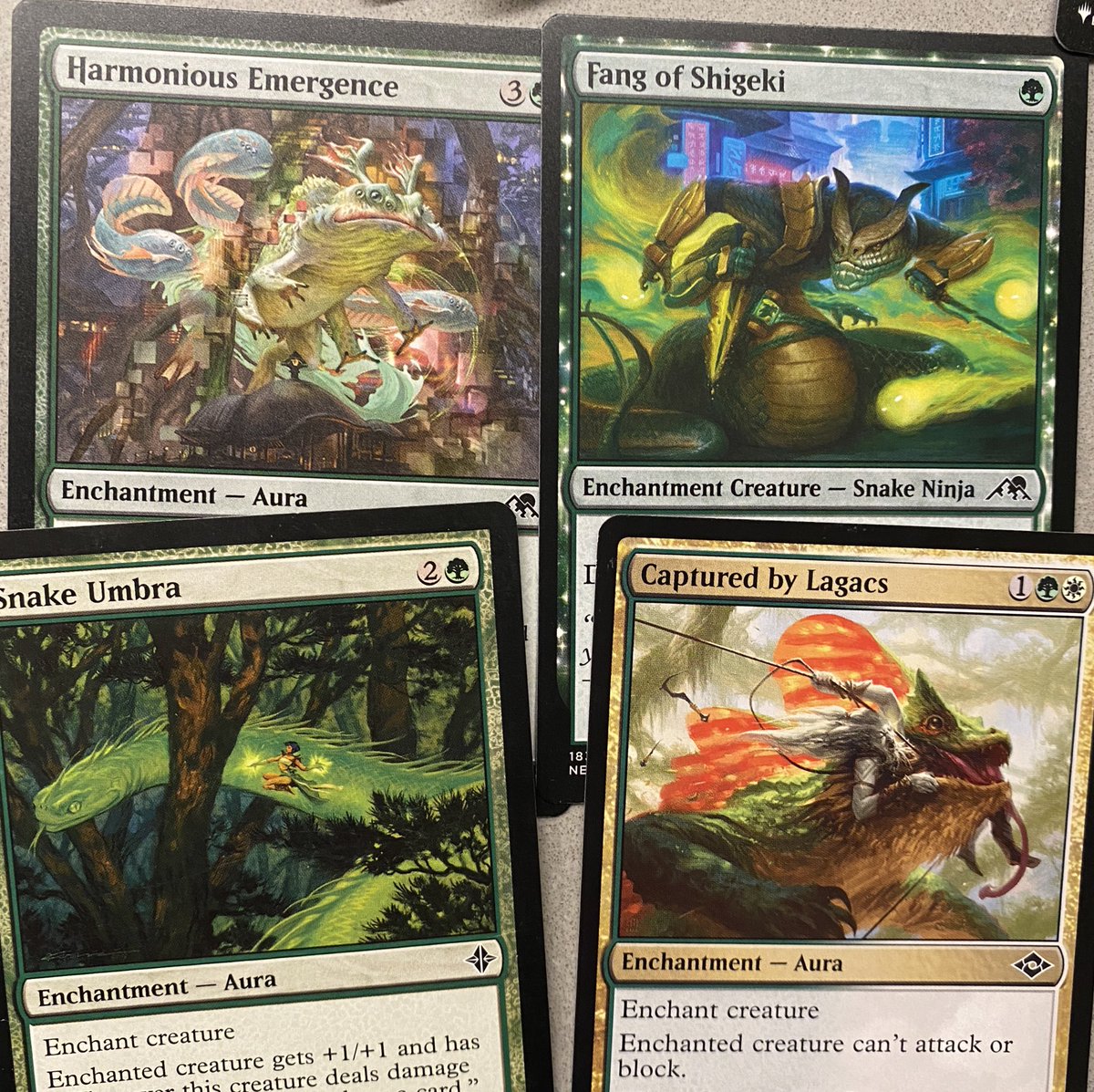 My partner made me a herpetology themed magic deck for my bday and I’m pretty stoked about it.