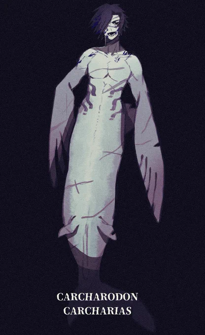 私が描いた人外はいいぞ人ベースだけど 